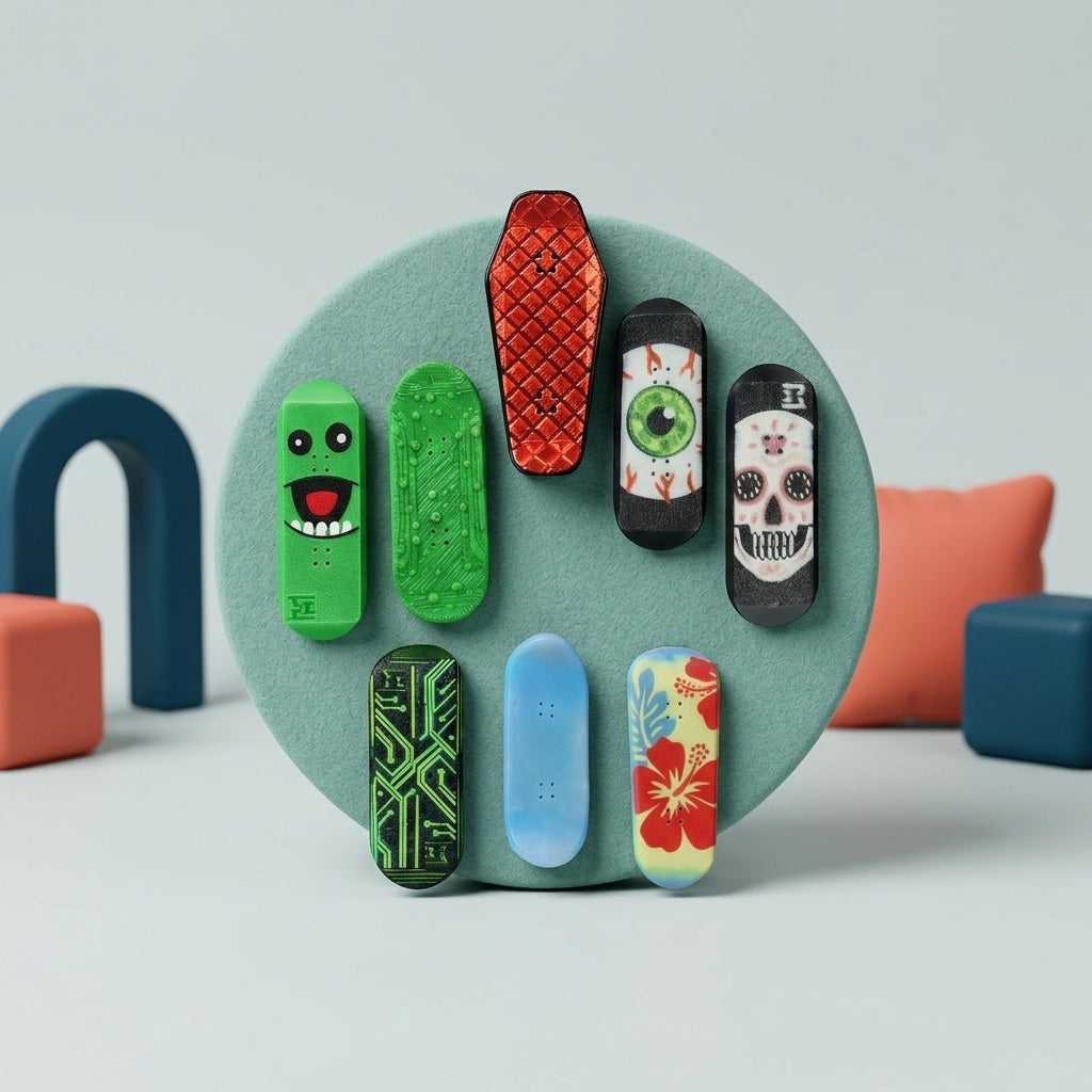 Fidget Slider Skate Fingerboard Magnético - com Estojo