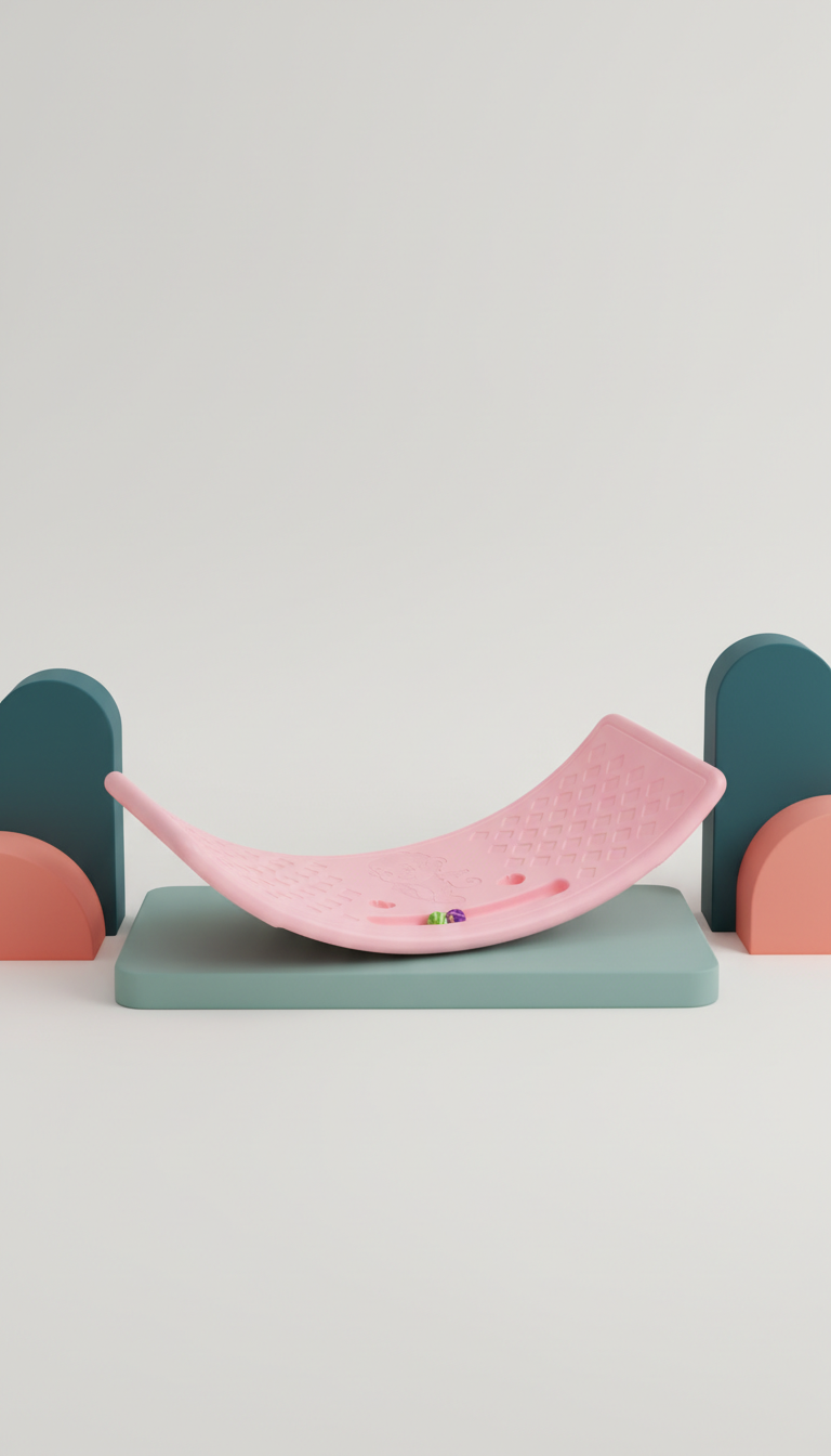 Prancha Equilíbrio Curva - Desenvolvimento Motor Proprioceptivo