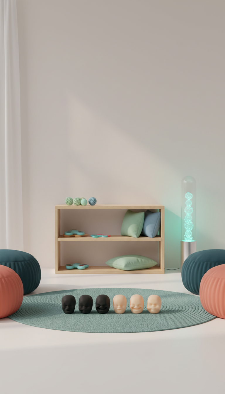 Bola Antiestresse Emoções Faciais - Alívio Estresse e Ansiedade