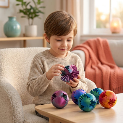 Bola de Engrenagem 3D - Fidget Esfera Giratória — imagem 6