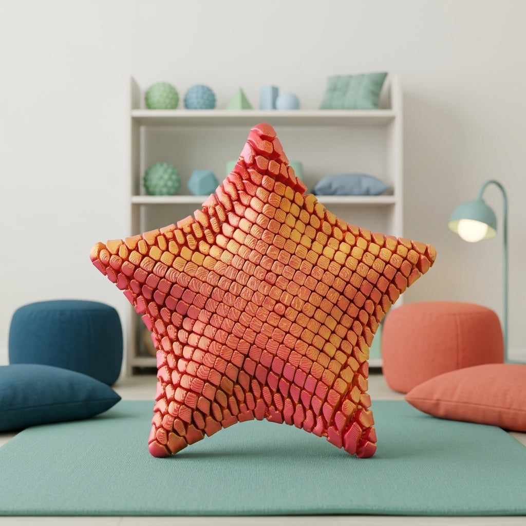 Estrela-do-Mar Articulada 3D - Decoração de Mesa Flexível — imagem 7