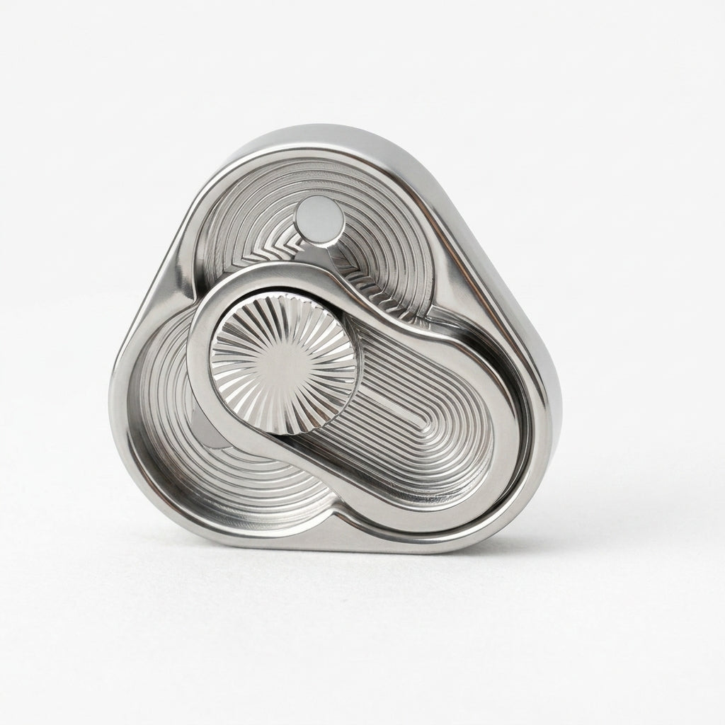 Fidget Spinner Triangular Moeda EDC - Fidget EDC | Incluo