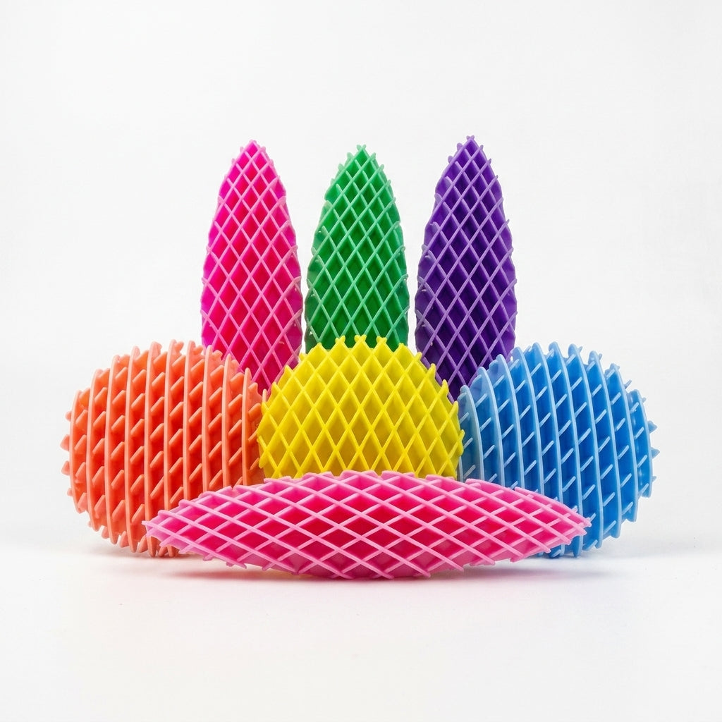 Brinquedo Rabanete Elastico Squishy 3D Incluo - imagem 5