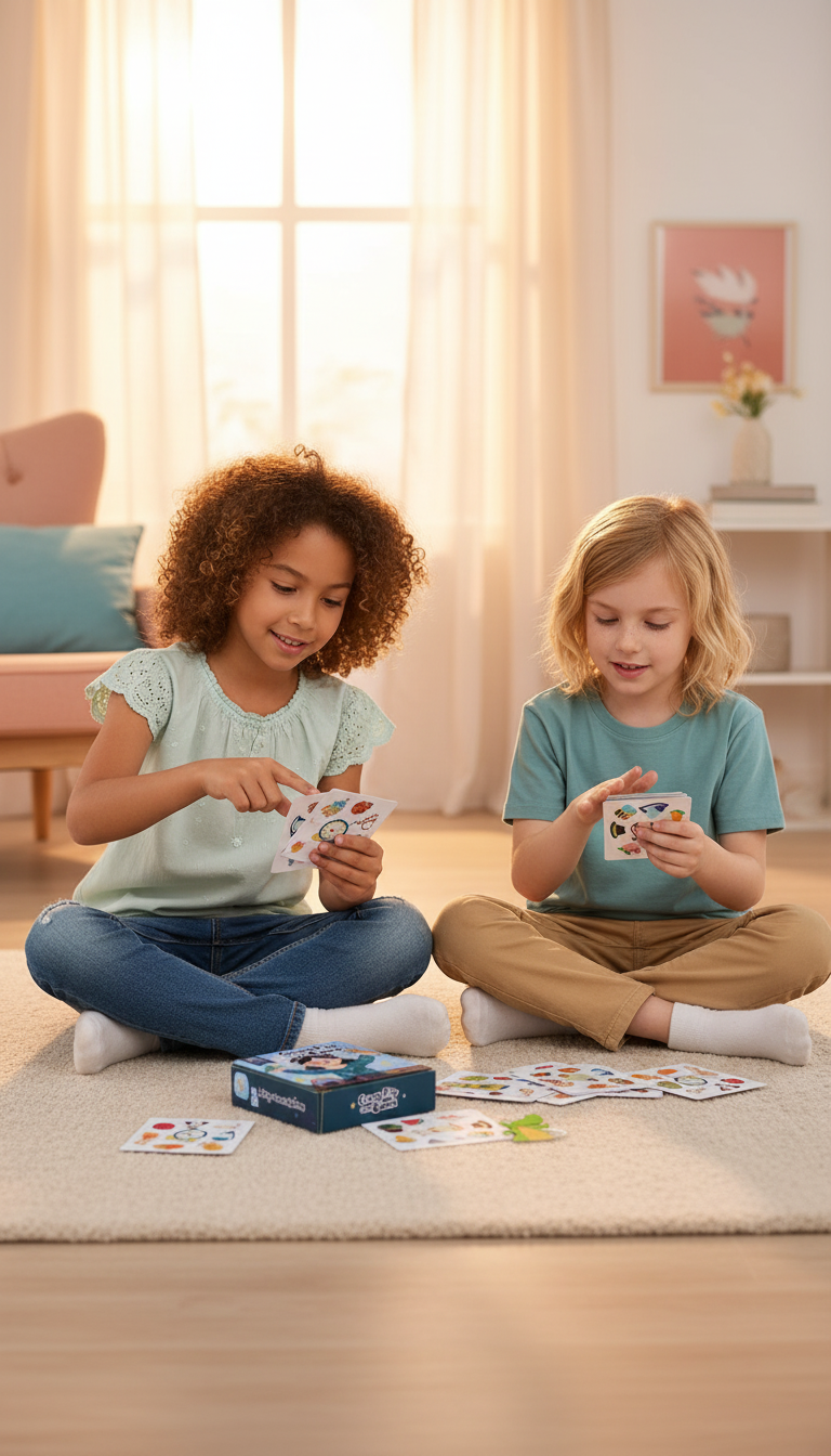 Jogo de Memória Montessori Bilíngue - Aprenda Inglês Brincando