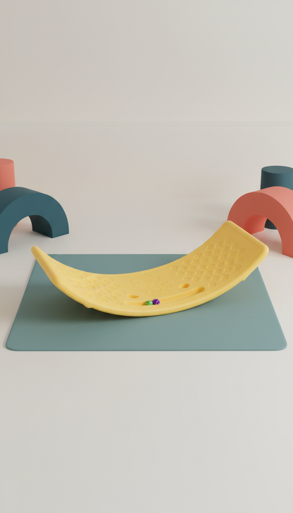 Prancha Equilíbrio Curva - Desenvolvimento Motor Proprioceptivo
