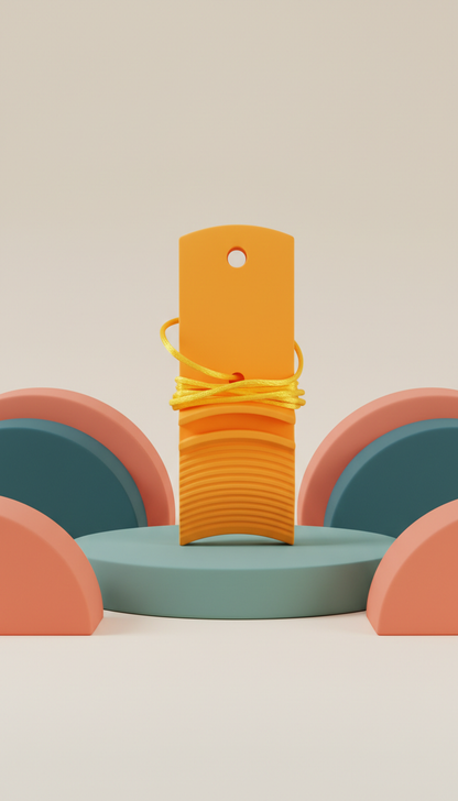 Mordedor Sensorial Oral Silicone - Estímulo Motor Infantil