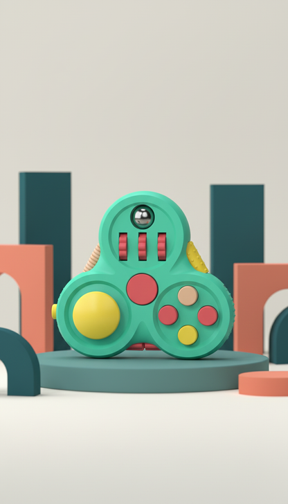 Fidget Pad Controlador Antiestresse - Alívio Ansiedade Adultos