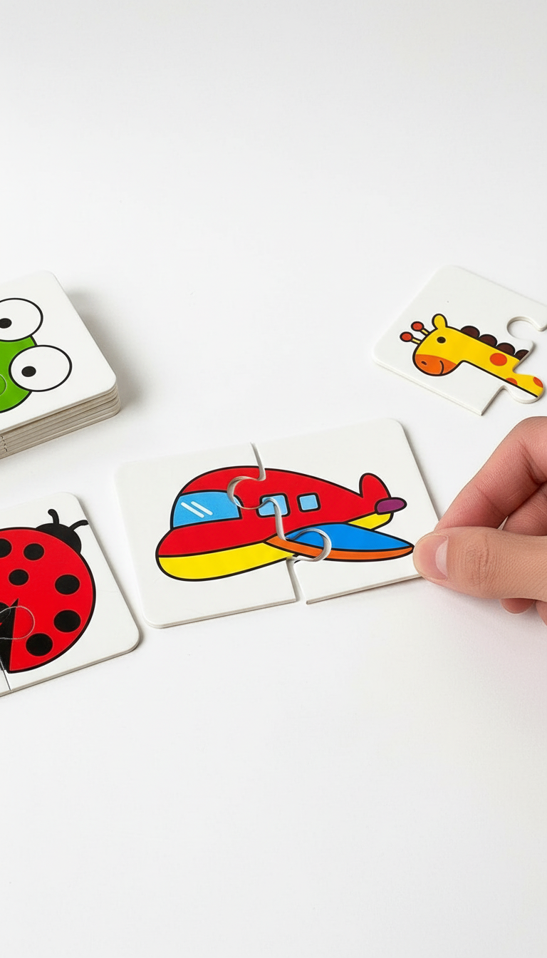 Cartões Montessori Cognitivos - Aprendizado e Concentração