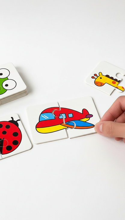 Cartões Montessori Cognitivos - Aprendizado e Concentração