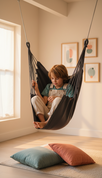 Cadeira Suspensa Sensorial - Relaxamento Proprioceptivo Conforto