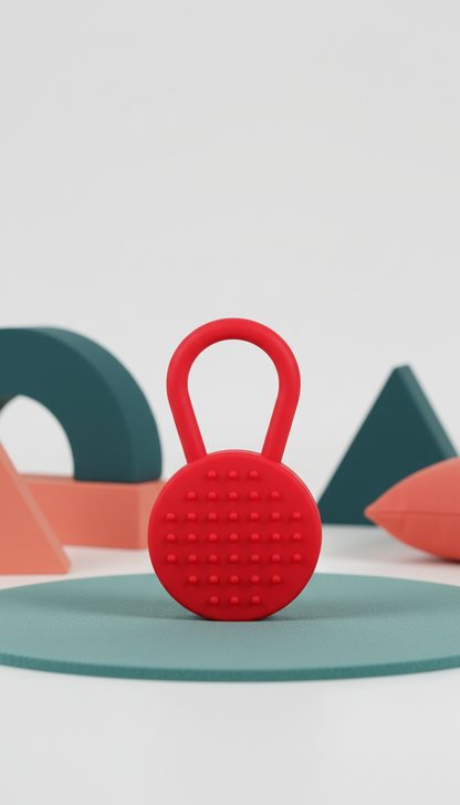 Mordedor Sensorial Oral Silicone - Estímulo Motor Infantil