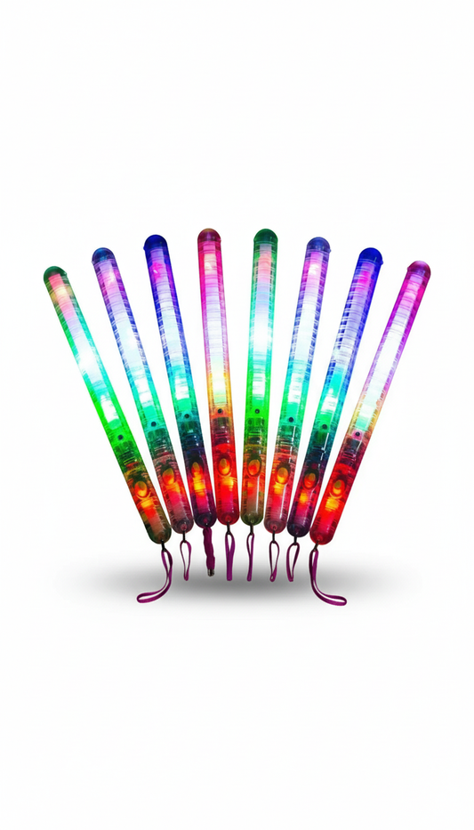 Varinha LED Sensorial Colorida - Estimulação Visual e Calmante