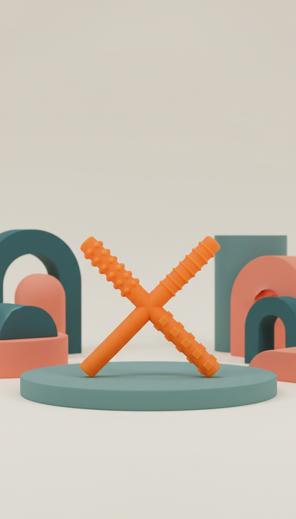 Mordedor Sensorial Oral Silicone - Estímulo Motor Infantil