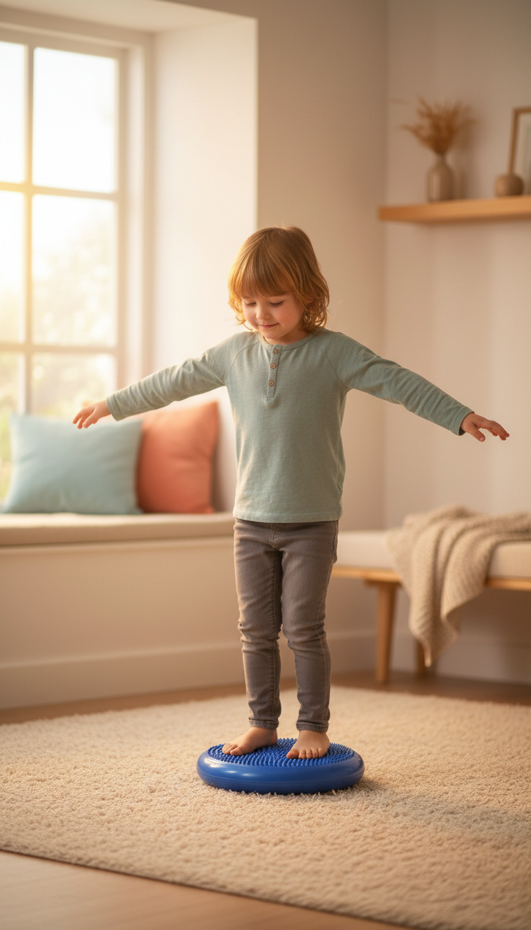 Disco Equilíbrio Sensorial - Desenvolvimento Motor Proprioceptivo