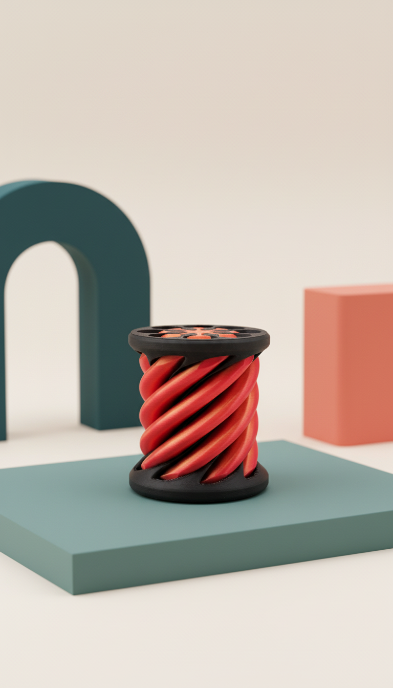 Pirâmide Impossível Fidget Sensorial Alívio Estresse