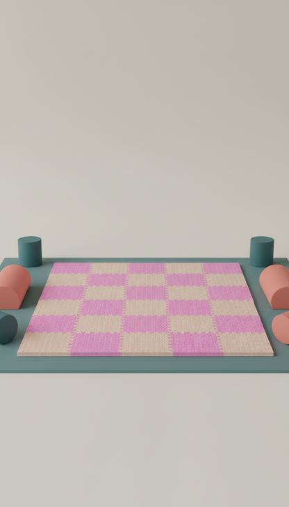 Tapete Puzzle EVA Bebê 30x30cm - Educativo Macio Antiderrapante