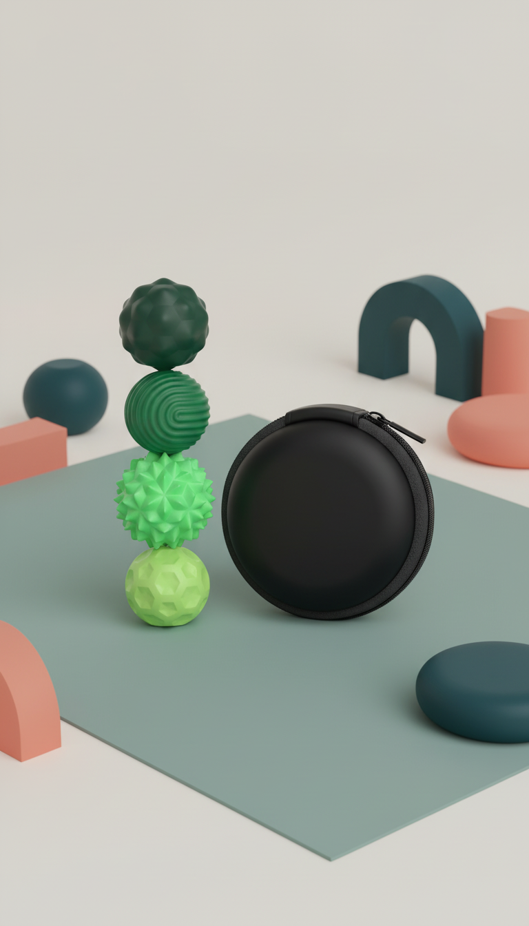 Bolas Magnéticas Fidget Silicone - Alívio Estresse Autismo TDAH