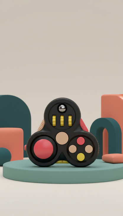 Fidget Pad Controlador Antiestresse - Alívio Ansiedade Adultos