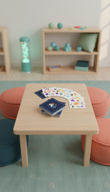 Jogo de Memória Montessori Bilíngue - Aprenda Inglês Brincando