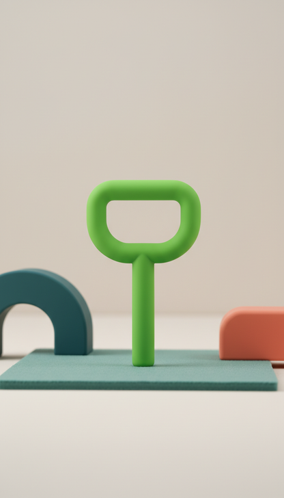 Mordedor Sensorial Oral Silicone - Estímulo Motor Infantil