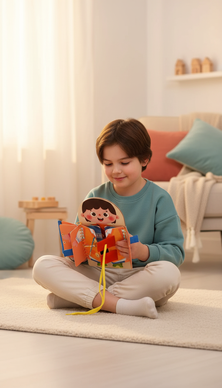 Quadro Ocupado Montessori Bilíngue - Aprenda Inglês Brincando