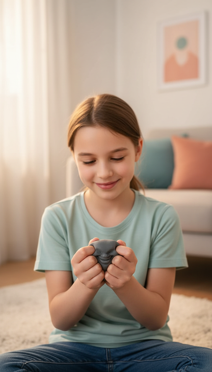 Bola Antiestresse Emoções Faciais - Alívio Estresse e Ansiedade