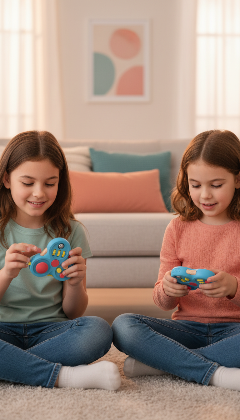 Fidget Pad Controlador Antiestresse - Alívio Ansiedade Adultos