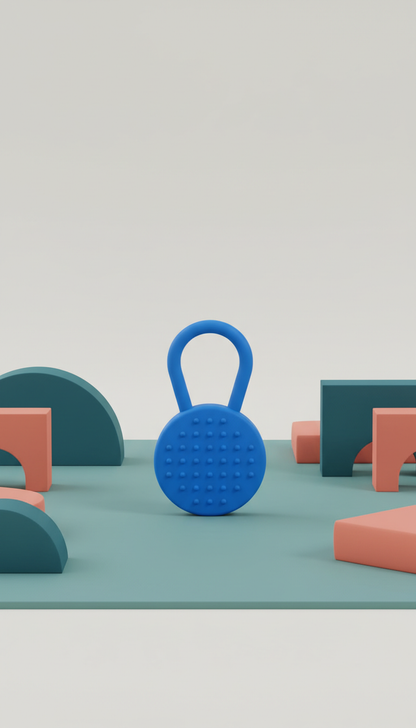 Mordedor Sensorial Oral Silicone - Estímulo Motor Infantil