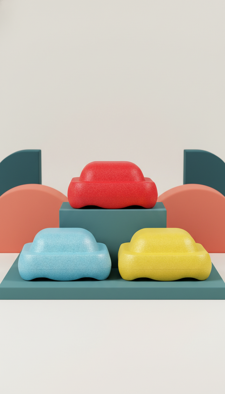 Blocos Equilíbrio Espuma - Desenvolvimento Motor Grosso