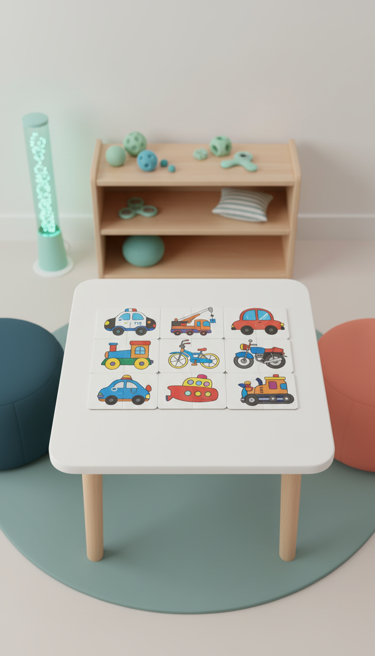 Cartões Montessori Cognitivos - Aprendizado e Concentração