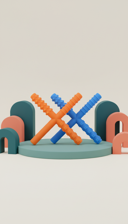 Mordedor Sensorial Oral Silicone - Estímulo Motor Infantil