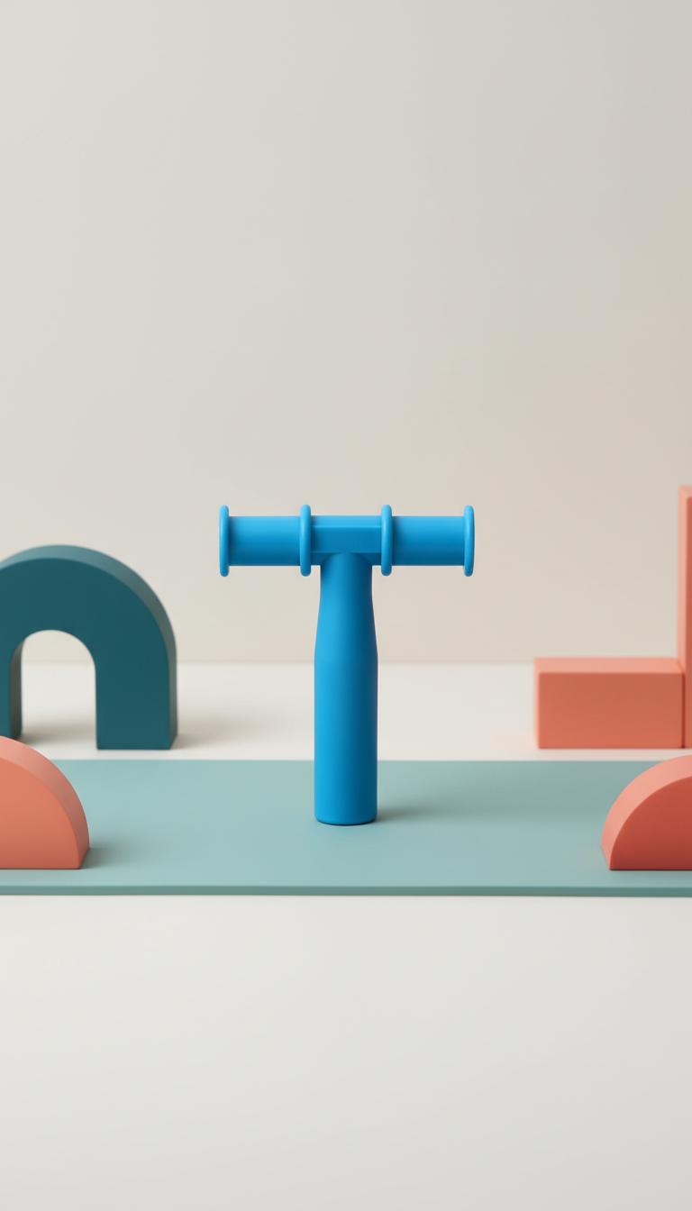 Mordedor Sensorial Oral Silicone - Estímulo Motor Infantil