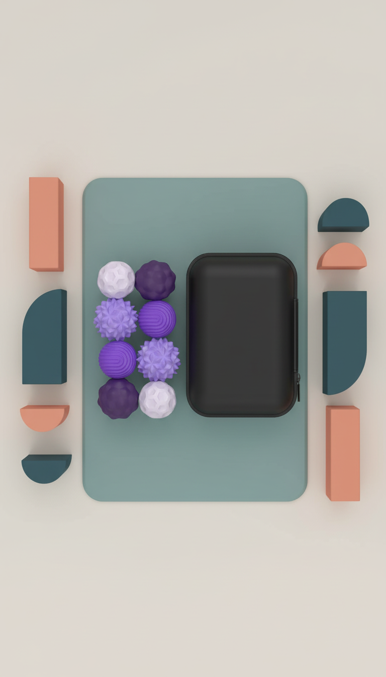 Bolas Magnéticas Fidget Silicone - Alívio Estresse Autismo TDAH