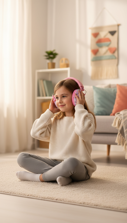 Abafador Ruído Infantil Unicórnio - Conforto Sensorial 25dB