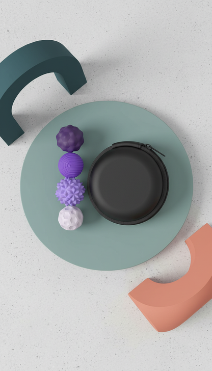 Bolas Magnéticas Fidget Silicone - Alívio Estresse Autismo TDAH