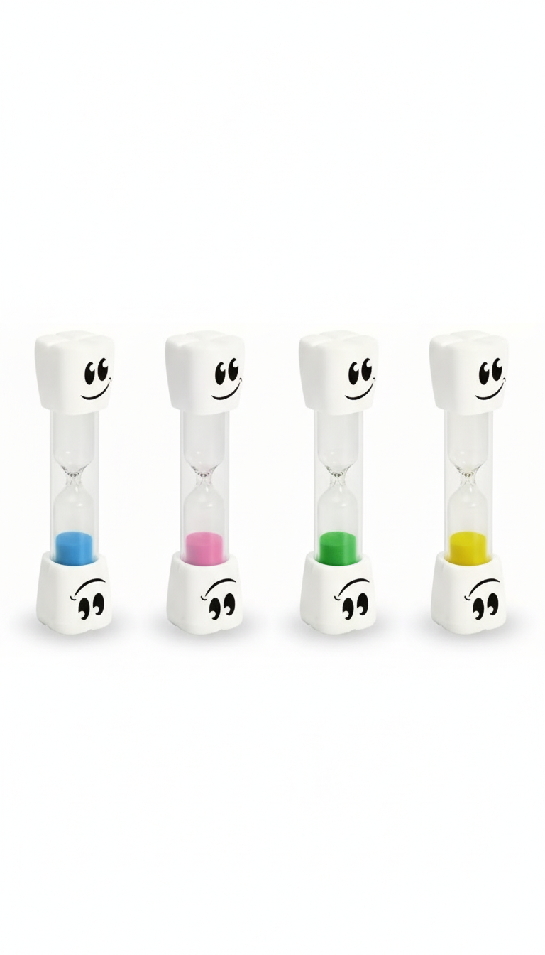 Ampulheta Sensorial Smile 2min - Foco e Concentração Infantil