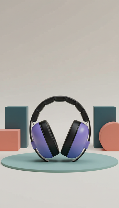 Abafador Ruído Bebê Faixa - Conforto Sensorial Descanso 23dB