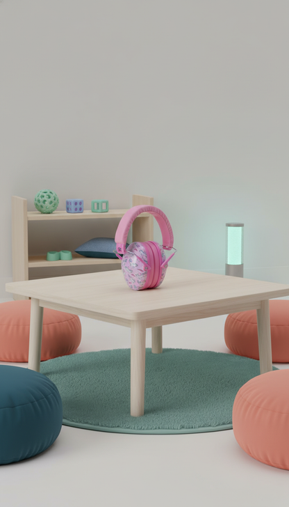 Abafador Ruído Infantil Unicórnio - Conforto Sensorial 25dB