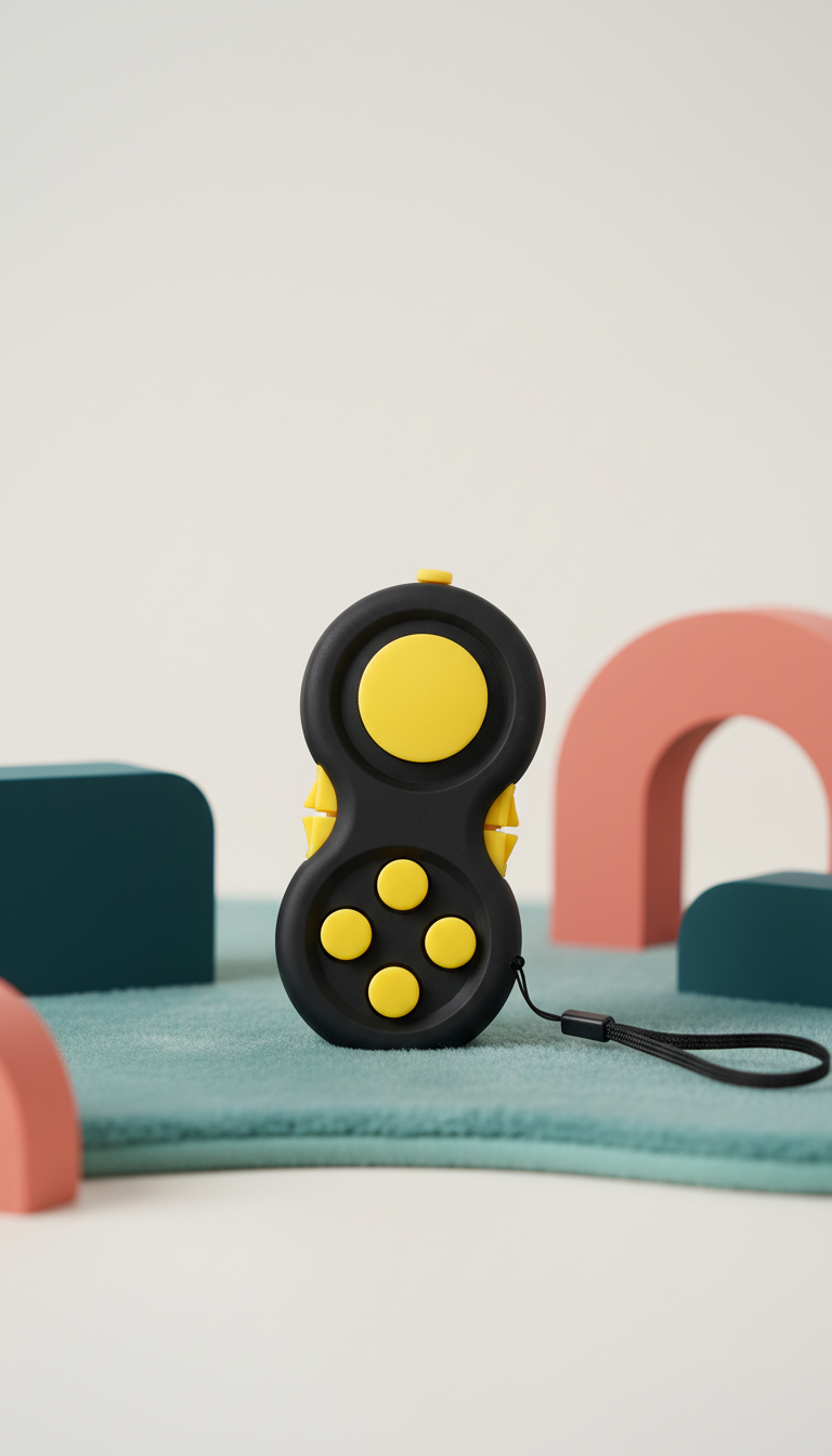 Fidget Pad Controlador Antiestresse - Alívio Ansiedade Adultos