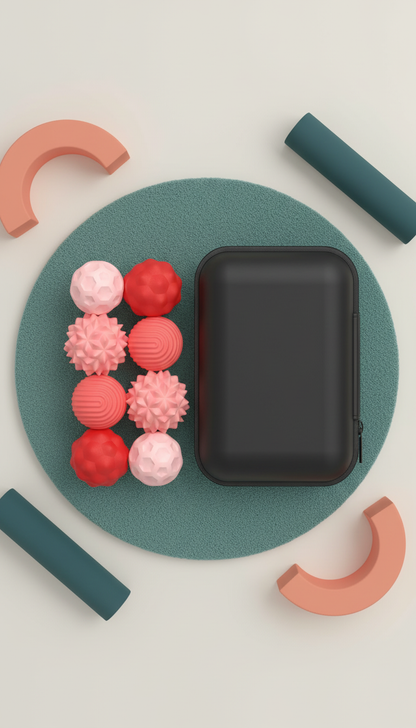 Bolas Magnéticas Fidget Silicone - Alívio Estresse Autismo TDAH