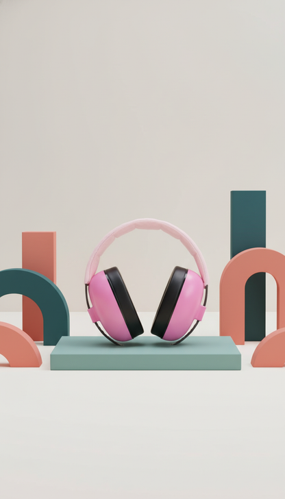 Abafador Ruído Bebê Faixa - Conforto Sensorial Descanso 23dB