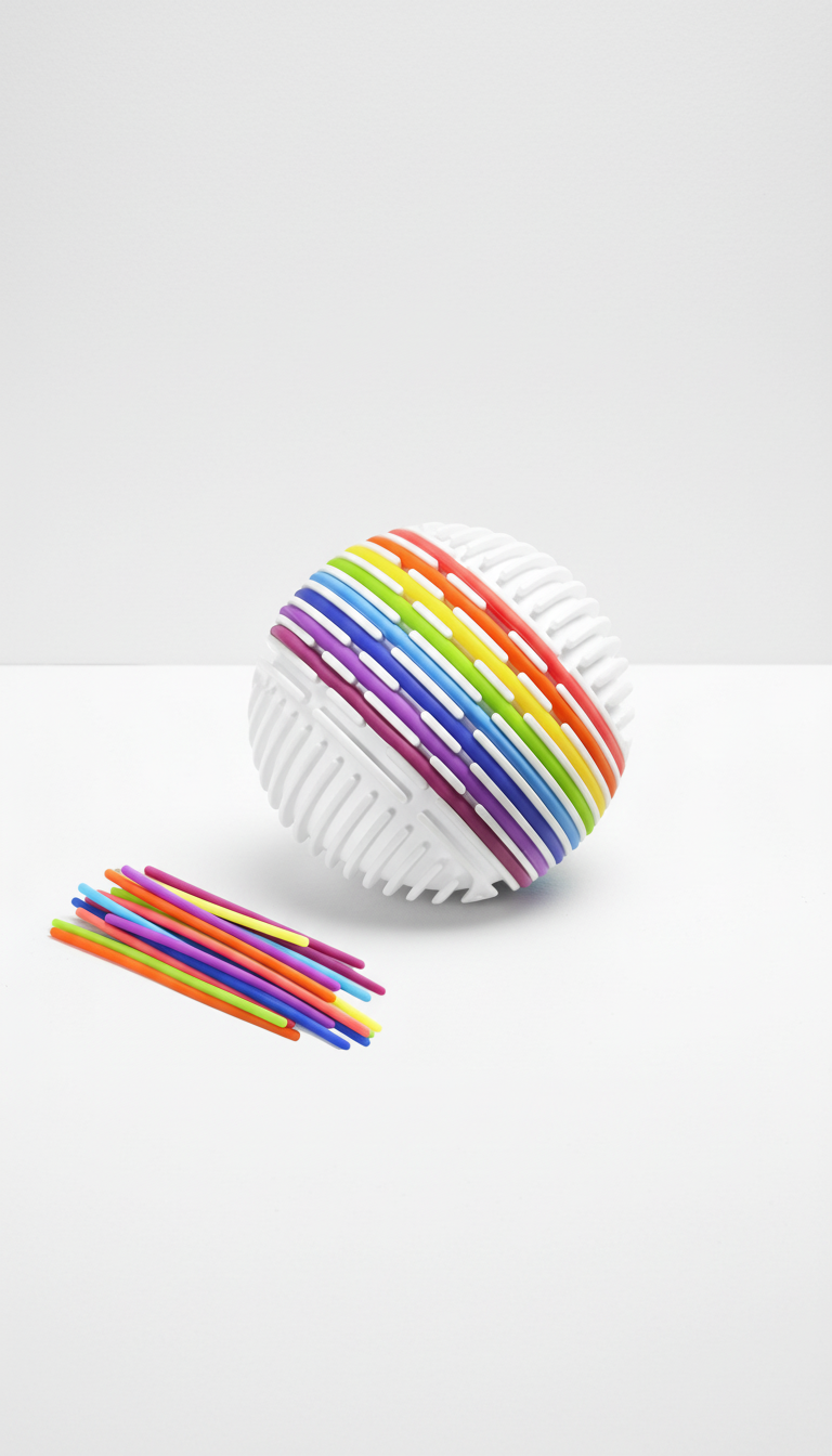 Bola Sensorial Montessori - Estímulo Motor e Concentração