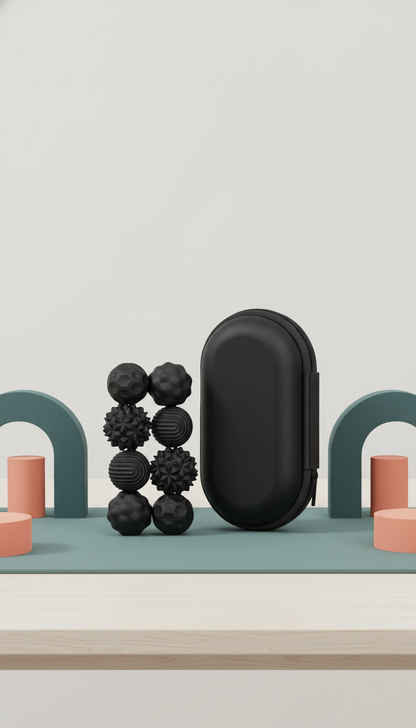 Bolas Magnéticas Fidget Silicone - Alívio Estresse Autismo TDAH