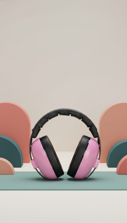 Abafador Ruído Bebê Faixa - Conforto Sensorial Descanso 23dB