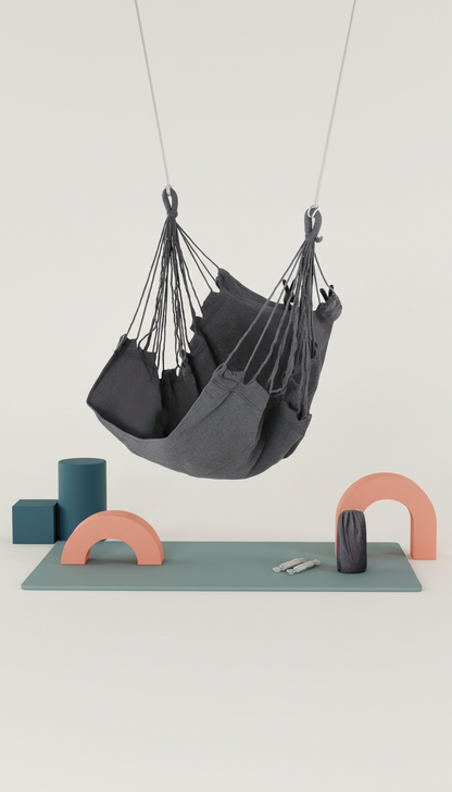 Cadeira Suspensa Sensorial - Relaxamento Proprioceptivo Conforto