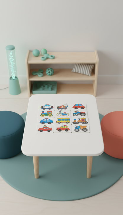 Cartões Montessori Cognitivos - Aprendizado e Concentração