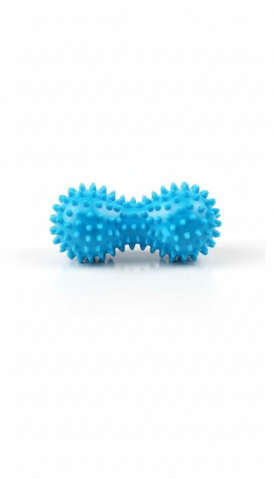 Bola de Massagem Amendoim Sensorial PVC - Alívio Muscular e Relaxamento