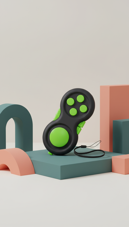 Fidget Pad Controlador Antiestresse - Alívio Ansiedade Adultos