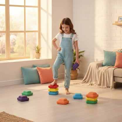 Blocos de Equilíbrio Infantil Espuma PVC - Circuito Motor Grosso — imagem 3