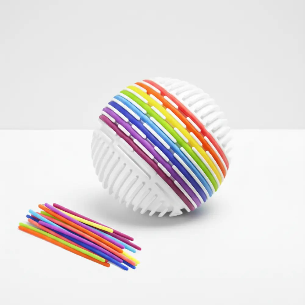 Bola Sensorial Montessori com Hastes de Silicone BPA Free - Silenciosa e Portátil